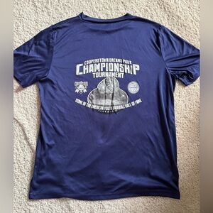 Cooperstown Dreams Park T-Shirt Adult Athletic Baseball Championship Ring